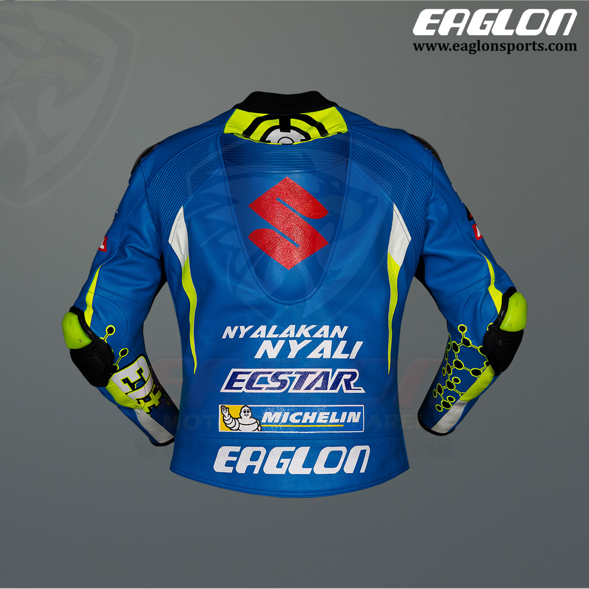 Andrea Iannone Suzuki Ecstar MotoGP 2017 Leather Race Jacket