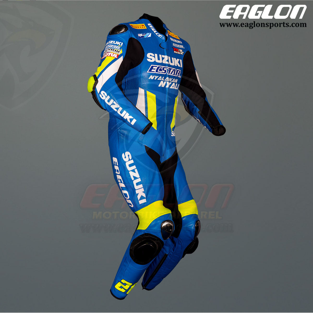 Joan-Mir-Suzuki-Ecstar-MotoGP-2019-Leather-Riding-Suit