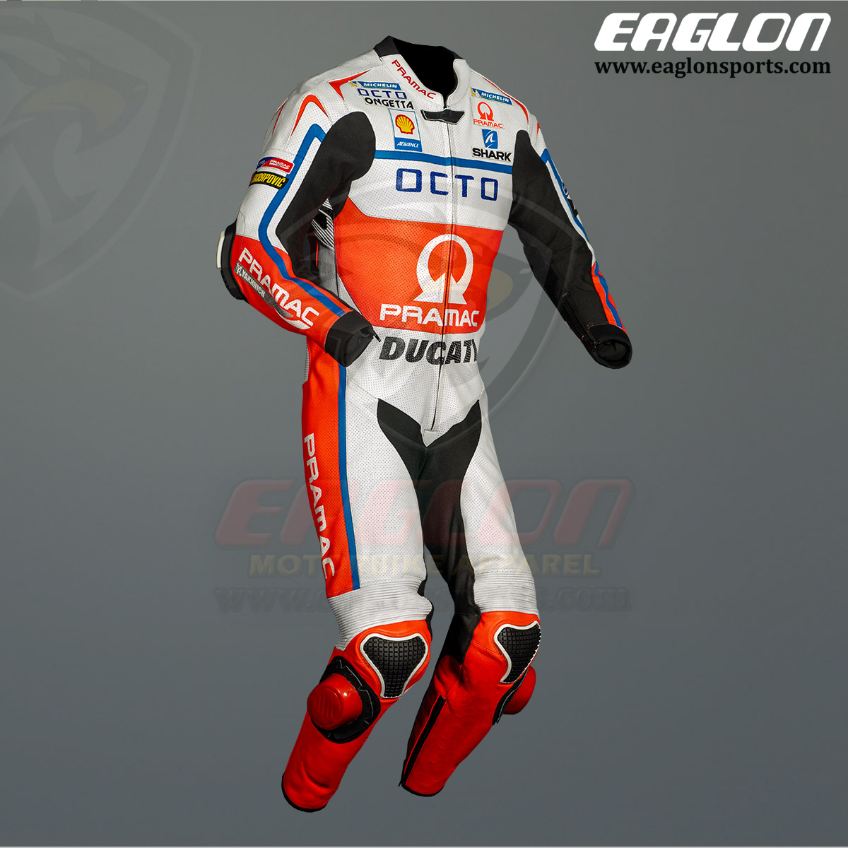 Scott Reddings Ducati Pramac MotoGP 2016 Leather Riding Suit