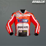 Valentino Rossi Ducati TIM 2011 Leather Race Jacket