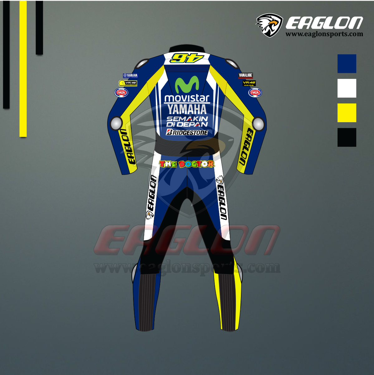 Valentino-Rossi-Yamaha-Movistar-MotoGP-2014-Leather-Race-Suit