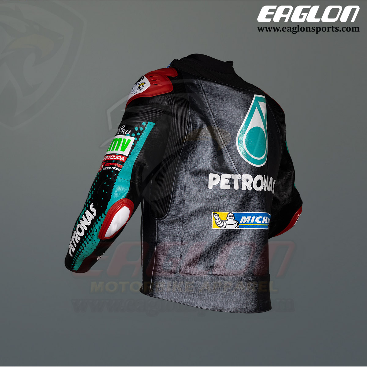 Fabio Quartararo Yamaha Petronas MotoGP 2020 Leather Riding Jacket
