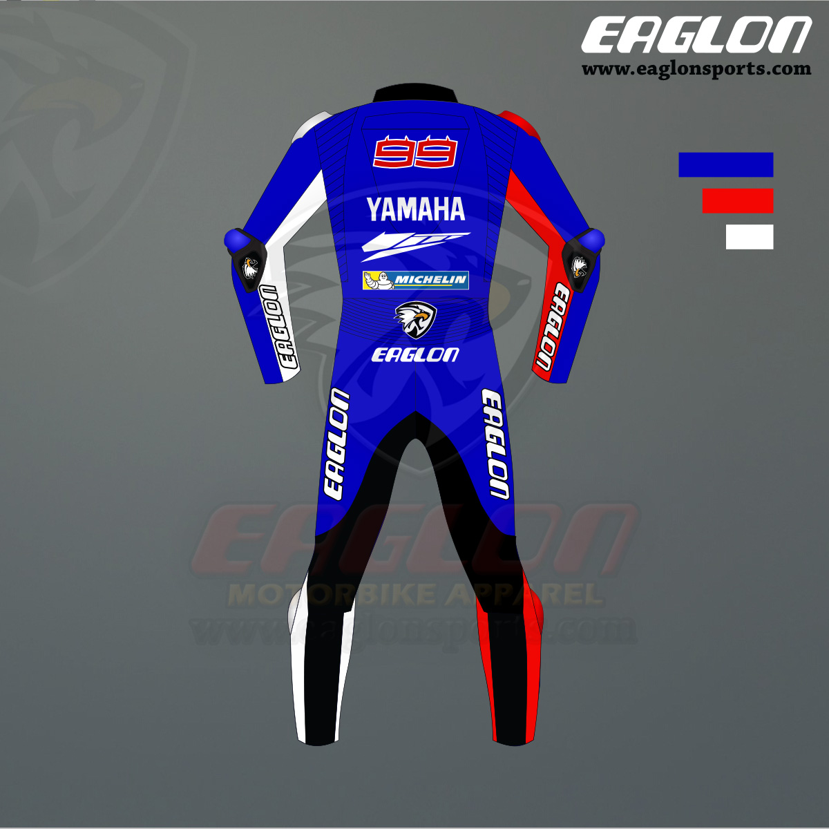 Jorge Lorenzo Yamaha MotoGP 2020 Leather Race Suit
