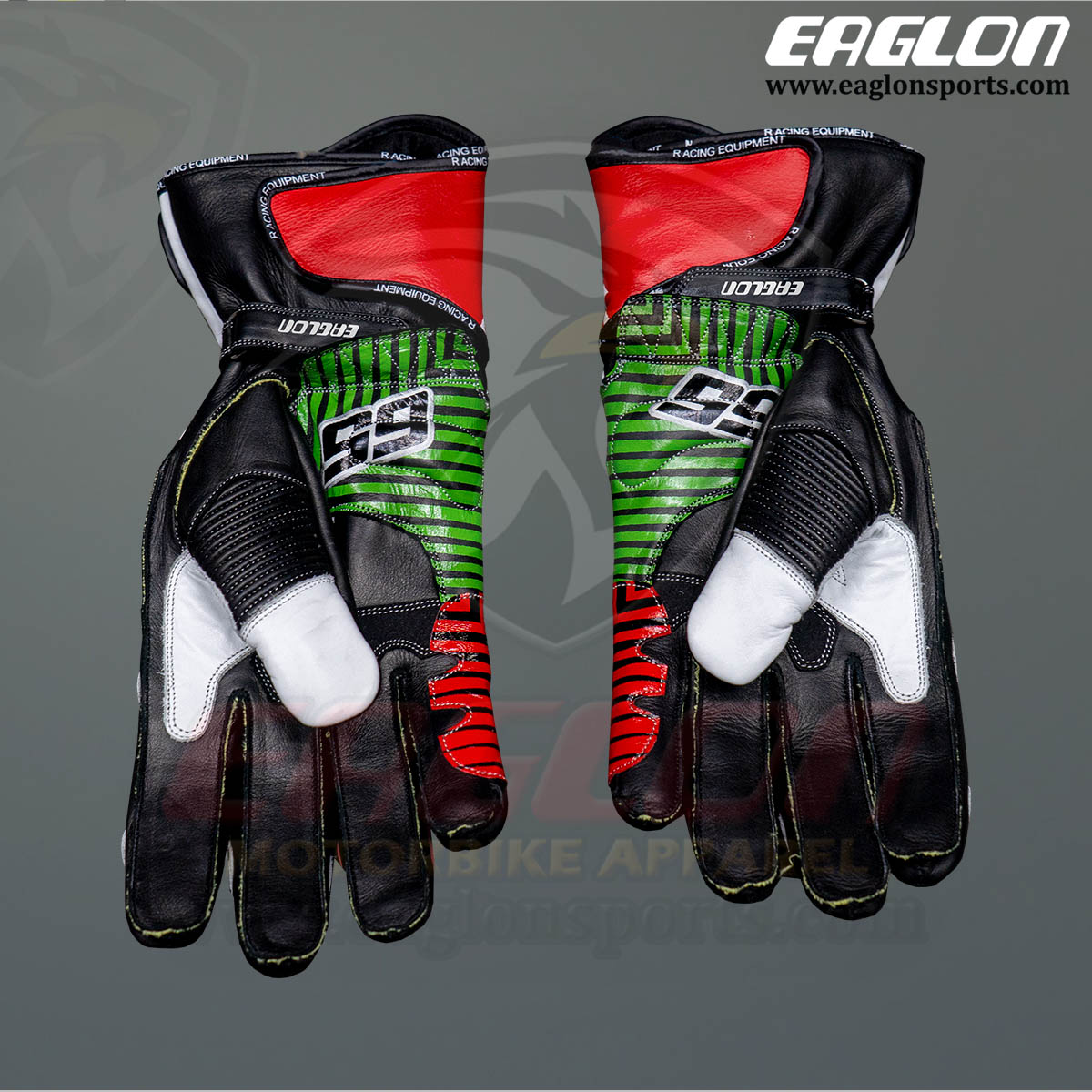 Jonathan Rea Kawasaki WSBK 2020 Leather Riding Gloves