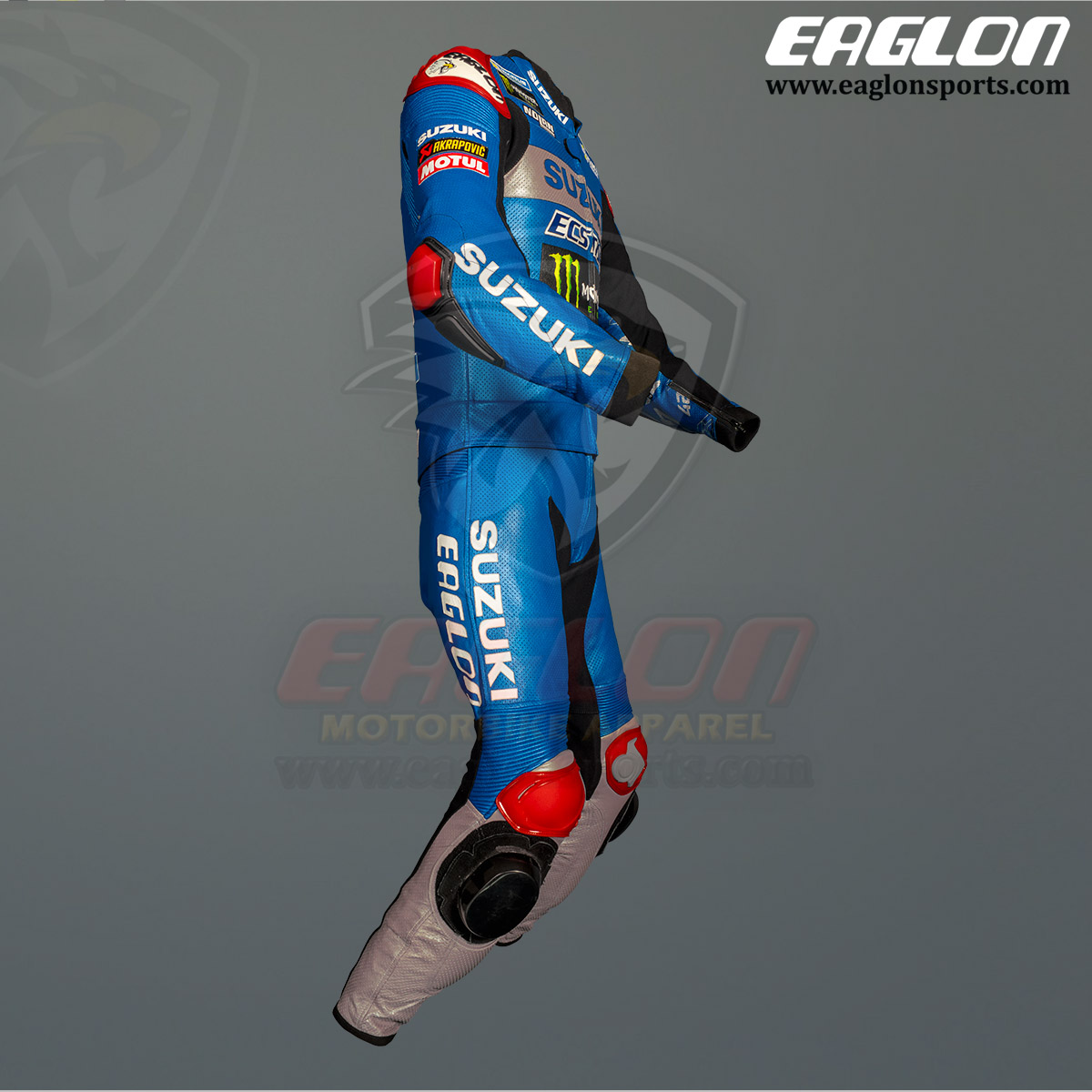 Alex Rins Suzuki Ecstar MotoGP 2021 Leather Race Suit