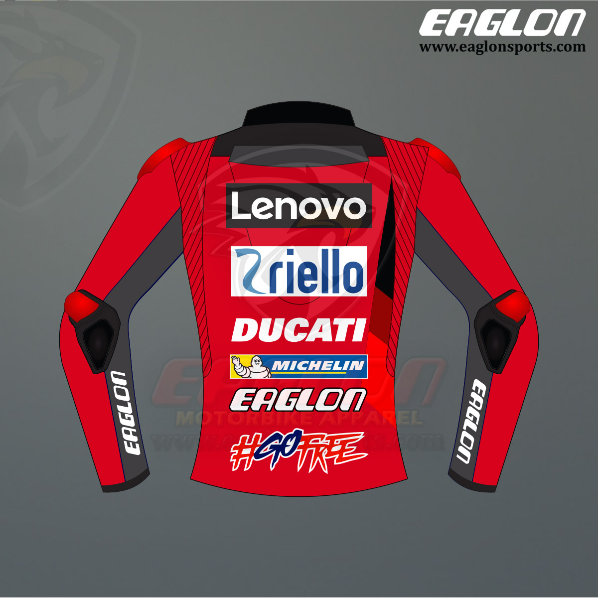 Francesco-Bagnaia-Ducati-Lenovo-MotoGP-2022-Leather-Race-Jacket