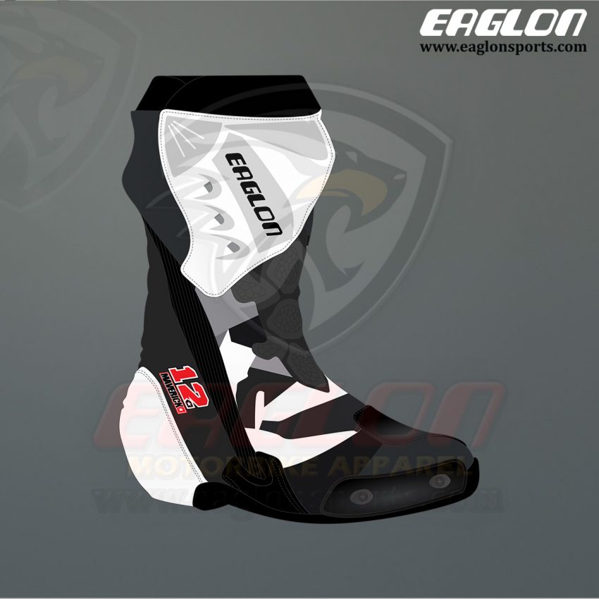 Maverick Vinales MotoGP 2022 Aprilia Racing Leather Boots